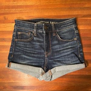 AMERICAN EAGLE NAVY BLUE SHORTS